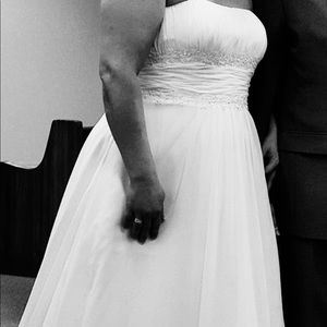 Wedding dress size 16